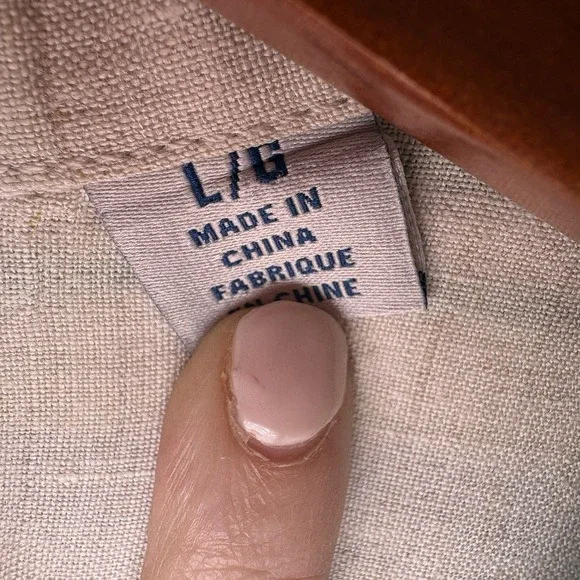 Tommy Bahama Shirt Mens L Linen Relax Long Sleeve Button Up Multicolor Striped - Picture 3 of 8